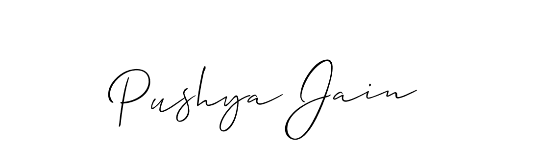 Here are the top 10 professional signature styles for the name Pushya Jain. These are the best autograph styles you can use for your name. Pushya Jain signature style 2 images and pictures png