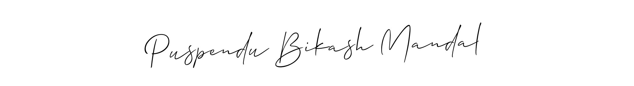 Make a beautiful signature design for name Puspendu Bikash Mandal. Use this online signature maker to create a handwritten signature for free. Puspendu Bikash Mandal signature style 2 images and pictures png