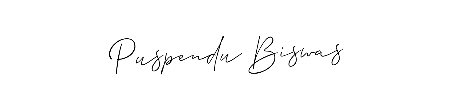 You can use this online signature creator to create a handwritten signature for the name Puspendu Biswas. This is the best online autograph maker. Puspendu Biswas signature style 2 images and pictures png