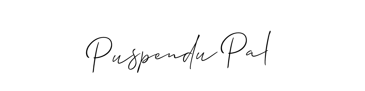 Best and Professional Signature Style for Puspendu Pal. Allison_Script Best Signature Style Collection. Puspendu Pal signature style 2 images and pictures png