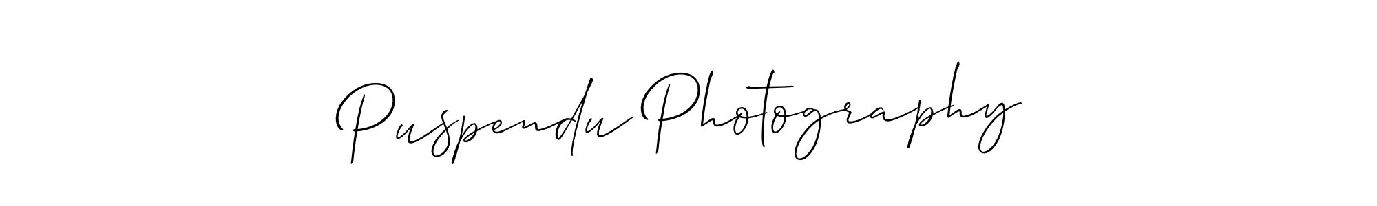 It looks lik you need a new signature style for name Puspendu Photography. Design unique handwritten (Allison_Script) signature with our free signature maker in just a few clicks. Puspendu Photography signature style 2 images and pictures png