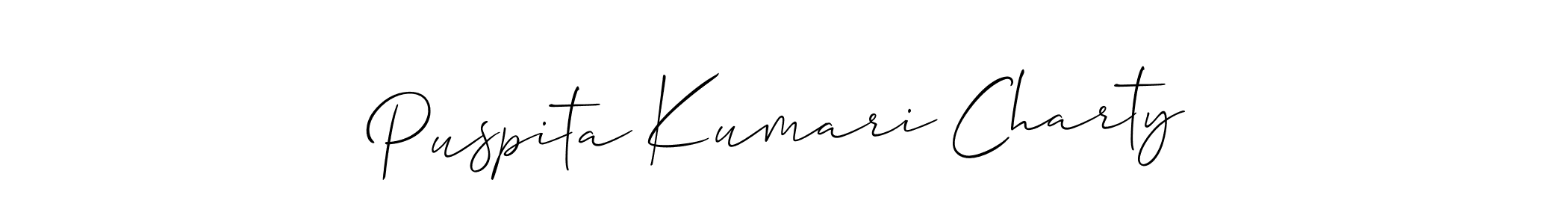Here are the top 10 professional signature styles for the name Puspita Kumari Charty. These are the best autograph styles you can use for your name. Puspita Kumari Charty signature style 2 images and pictures png