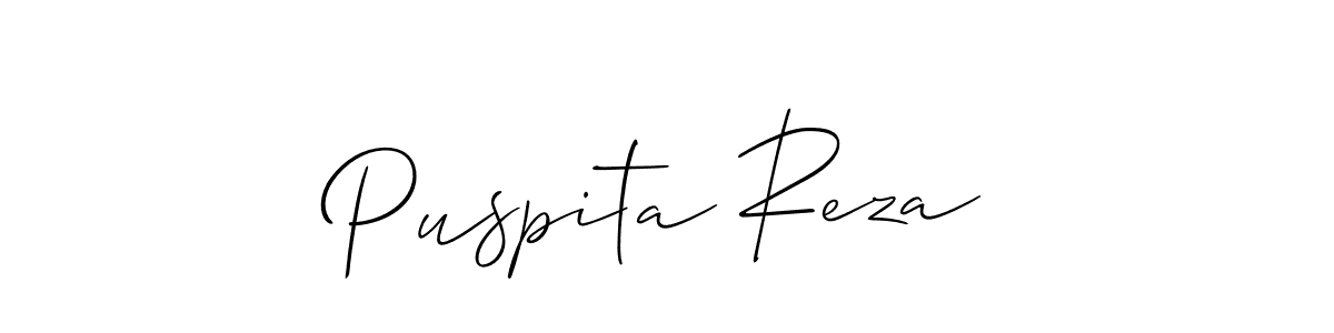 Check out images of Autograph of Puspita Reza name. Actor Puspita Reza Signature Style. Allison_Script is a professional sign style online. Puspita Reza signature style 2 images and pictures png