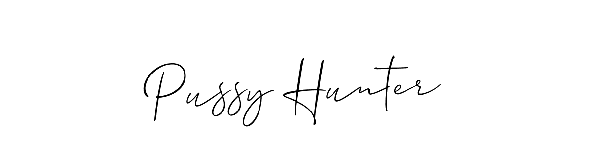 if you are searching for the best signature style for your name Pussy Hunter. so please give up your signature search. here we have designed multiple signature styles  using Allison_Script. Pussy Hunter signature style 2 images and pictures png