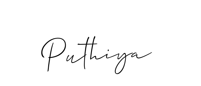 Once you've used our free online signature maker to create your best signature Allison_Script style, it's time to enjoy all of the benefits that Puthiya name signing documents. Puthiya signature style 2 images and pictures png