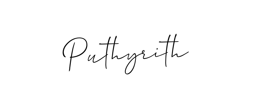 You should practise on your own different ways (Allison_Script) to write your name (Puthyrith) in signature. don't let someone else do it for you. Puthyrith signature style 2 images and pictures png