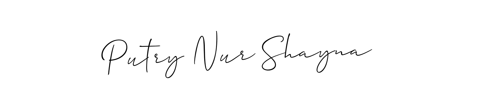 You can use this online signature creator to create a handwritten signature for the name Putry Nur Shayna. This is the best online autograph maker. Putry Nur Shayna signature style 2 images and pictures png