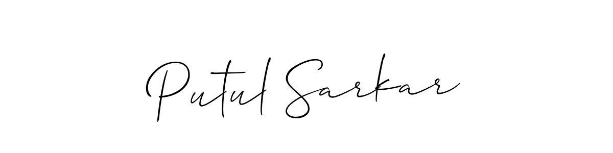 You can use this online signature creator to create a handwritten signature for the name Putul Sarkar. This is the best online autograph maker. Putul Sarkar signature style 2 images and pictures png