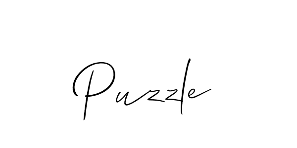 Similarly Allison_Script is the best handwritten signature design. Signature creator online .You can use it as an online autograph creator for name Puzzle. Puzzle signature style 2 images and pictures png