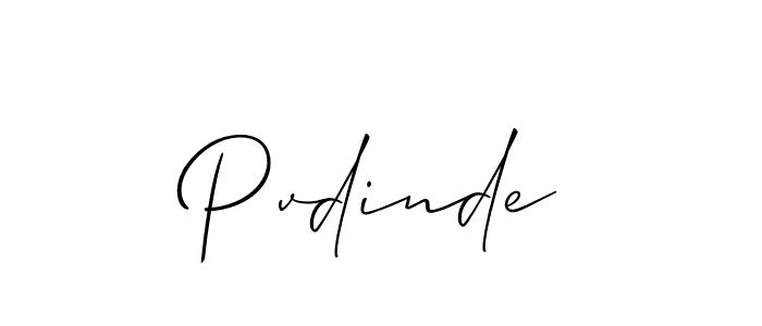 Once you've used our free online signature maker to create your best signature Allison_Script style, it's time to enjoy all of the benefits that Pvdinde name signing documents. Pvdinde signature style 2 images and pictures png