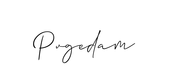 Make a beautiful signature design for name Pvgedam. Use this online signature maker to create a handwritten signature for free. Pvgedam signature style 2 images and pictures png