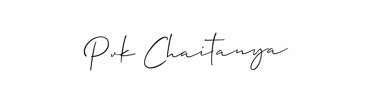 Make a short Pvk Chaitanya signature style. Manage your documents anywhere anytime using Allison_Script. Create and add eSignatures, submit forms, share and send files easily. Pvk Chaitanya signature style 2 images and pictures png