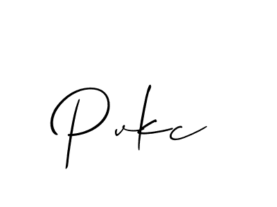 Pvkc stylish signature style. Best Handwritten Sign (Allison_Script) for my name. Handwritten Signature Collection Ideas for my name Pvkc. Pvkc signature style 2 images and pictures png