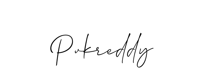 if you are searching for the best signature style for your name Pvkreddy. so please give up your signature search. here we have designed multiple signature styles  using Allison_Script. Pvkreddy signature style 2 images and pictures png