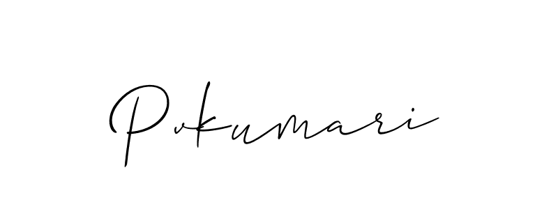 Here are the top 10 professional signature styles for the name Pvkumari. These are the best autograph styles you can use for your name. Pvkumari signature style 2 images and pictures png