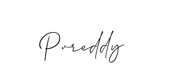 The best way (Allison_Script) to make a short signature is to pick only two or three words in your name. The name Pvreddy include a total of six letters. For converting this name. Pvreddy signature style 2 images and pictures png
