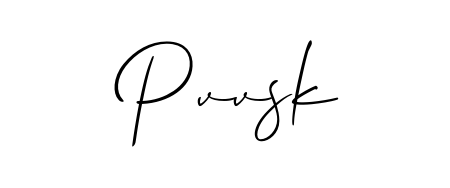Enhance your business communications with Pvvsk signature in Allison_Script lettering. Clean, modern, and universally compatible. Pvvsk signature style 2 images and pictures png
