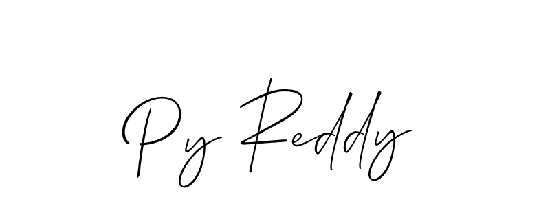 Once you've used our free online signature maker to create your best signature Allison_Script style, it's time to enjoy all of the benefits that Py Reddy name signing documents. Py Reddy signature style 2 images and pictures png