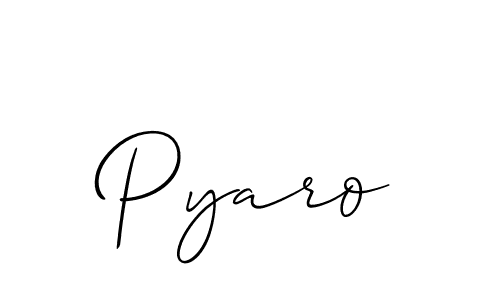 Make a short Pyaro signature style. Manage your documents anywhere anytime using Allison_Script. Create and add eSignatures, submit forms, share and send files easily. Pyaro signature style 2 images and pictures png
