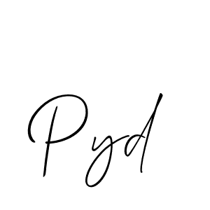 How to make Pyd signature? Allison_Script is a professional autograph style. Create handwritten signature for Pyd name. Pyd signature style 2 images and pictures png