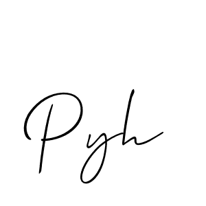 Also we have Pyh name is the best signature style. Create professional handwritten signature collection using Allison_Script autograph style. Pyh signature style 2 images and pictures png