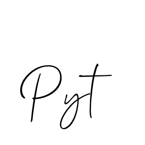Also You can easily find your signature by using the search form. We will create Pyt name handwritten signature images for you free of cost using Allison_Script sign style. Pyt signature style 2 images and pictures png