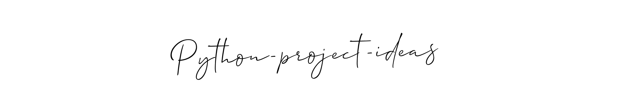 90+ Python-project-ideas Name Signature Style Ideas | Ultimate eSignature