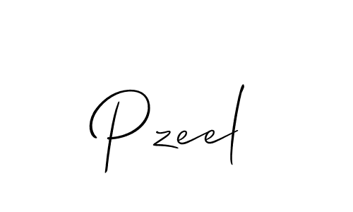 Pzeel stylish signature style. Best Handwritten Sign (Allison_Script) for my name. Handwritten Signature Collection Ideas for my name Pzeel. Pzeel signature style 2 images and pictures png