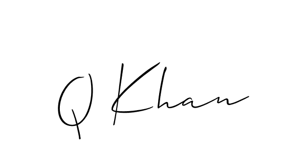 Once you've used our free online signature maker to create your best signature Allison_Script style, it's time to enjoy all of the benefits that Q Khan name signing documents. Q Khan signature style 2 images and pictures png