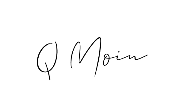 Make a short Q Moin signature style. Manage your documents anywhere anytime using Allison_Script. Create and add eSignatures, submit forms, share and send files easily. Q Moin signature style 2 images and pictures png