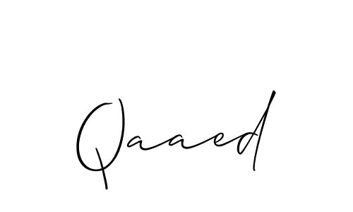It looks lik you need a new signature style for name Qaaed. Design unique handwritten (Allison_Script) signature with our free signature maker in just a few clicks. Qaaed signature style 2 images and pictures png