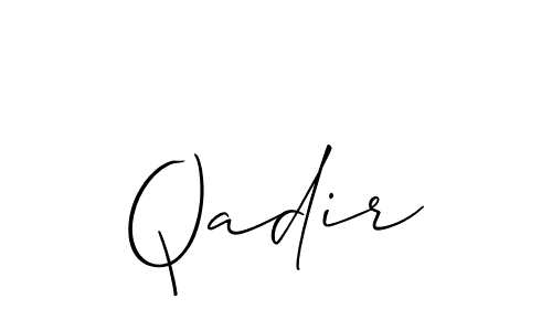 Here are the top 10 professional signature styles for the name Qadir. These are the best autograph styles you can use for your name. Qadir signature style 2 images and pictures png