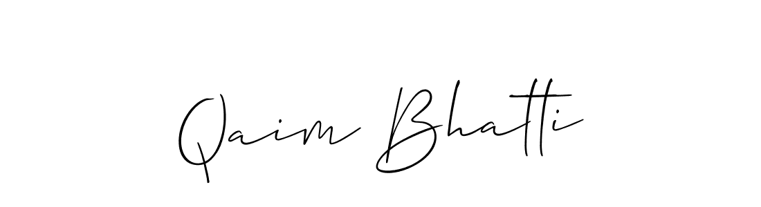 Once you've used our free online signature maker to create your best signature Allison_Script style, it's time to enjoy all of the benefits that Qaim Bhatti name signing documents. Qaim Bhatti signature style 2 images and pictures png