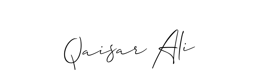 It looks lik you need a new signature style for name Qaisar Ali. Design unique handwritten (Allison_Script) signature with our free signature maker in just a few clicks. Qaisar Ali signature style 2 images and pictures png