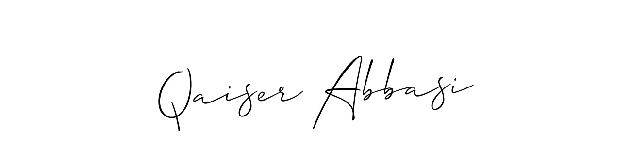 Best and Professional Signature Style for Qaiser Abbasi. Allison_Script Best Signature Style Collection. Qaiser Abbasi signature style 2 images and pictures png