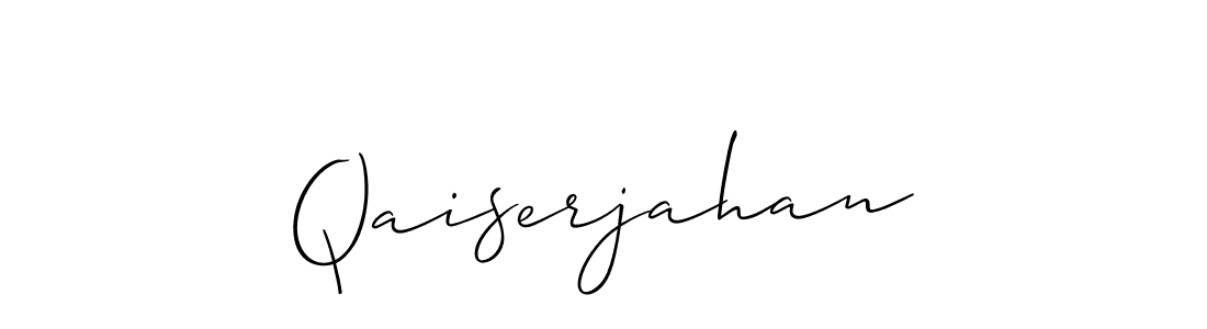 if you are searching for the best signature style for your name Qaiserjahan. so please give up your signature search. here we have designed multiple signature styles  using Allison_Script. Qaiserjahan signature style 2 images and pictures png