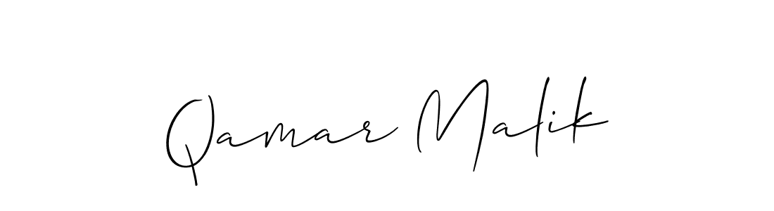 Similarly Allison_Script is the best handwritten signature design. Signature creator online .You can use it as an online autograph creator for name Qamar Malik. Qamar Malik signature style 2 images and pictures png