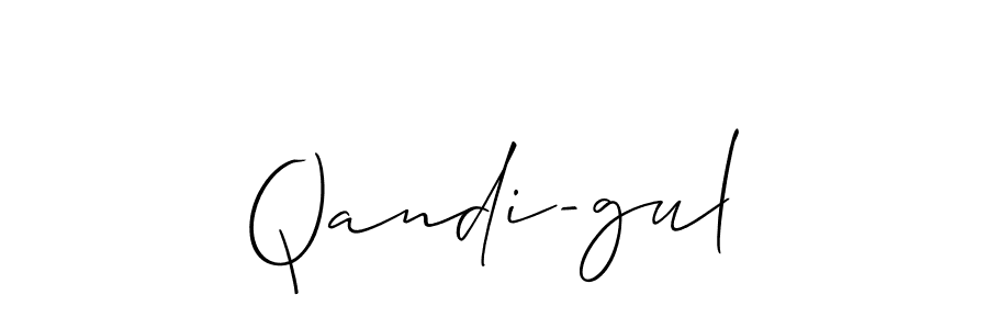 Once you've used our free online signature maker to create your best signature Allison_Script style, it's time to enjoy all of the benefits that Qandi-gul name signing documents. Qandi-gul signature style 2 images and pictures png