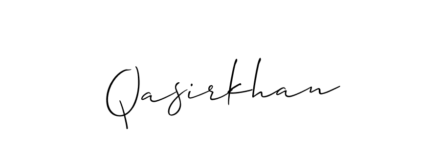 Make a beautiful signature design for name Qasirkhan. Use this online signature maker to create a handwritten signature for free. Qasirkhan signature style 2 images and pictures png