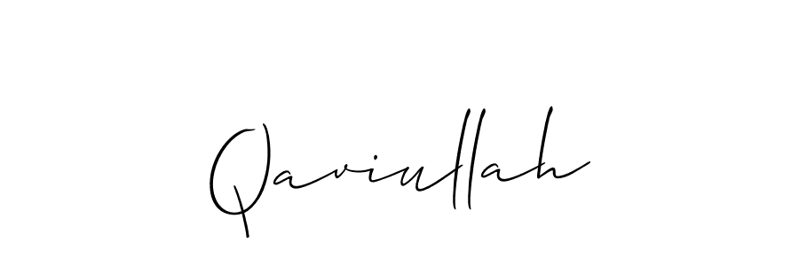 Best and Professional Signature Style for Qaviullah. Allison_Script Best Signature Style Collection. Qaviullah signature style 2 images and pictures png