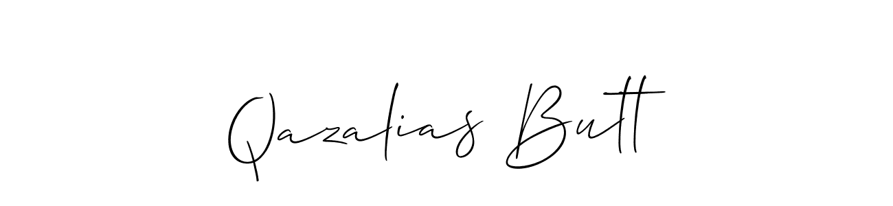 Check out images of Autograph of Qazalias Butt name. Actor Qazalias Butt Signature Style. Allison_Script is a professional sign style online. Qazalias Butt signature style 2 images and pictures png