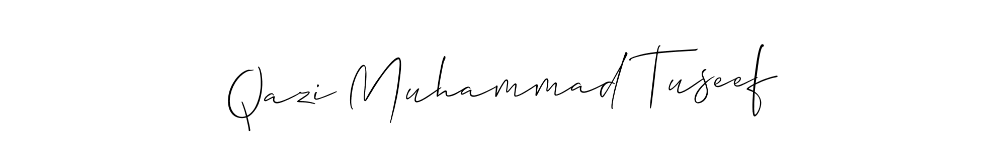 You can use this online signature creator to create a handwritten signature for the name Qazi Muhammad Tuseef. This is the best online autograph maker. Qazi Muhammad Tuseef signature style 2 images and pictures png