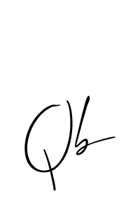 How to make Qb name signature. Use Allison_Script style for creating short signs online. This is the latest handwritten sign. Qb signature style 2 images and pictures png