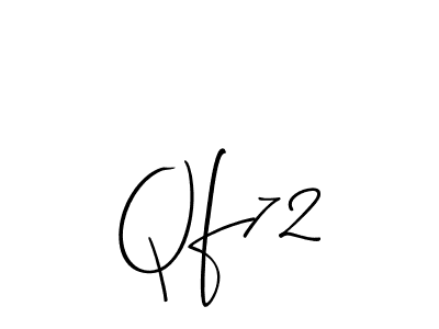 Also You can easily find your signature by using the search form. We will create Qf72 name handwritten signature images for you free of cost using Allison_Script sign style. Qf72 signature style 2 images and pictures png