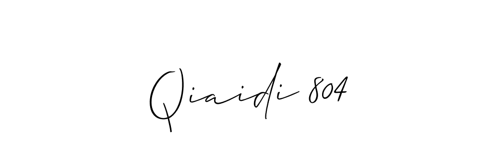 Make a beautiful signature design for name Qiaidi 804. Use this online signature maker to create a handwritten signature for free. Qiaidi 804 signature style 2 images and pictures png