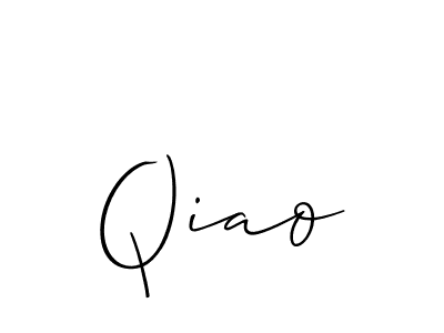 Make a beautiful signature design for name Qiao. Use this online signature maker to create a handwritten signature for free. Qiao signature style 2 images and pictures png