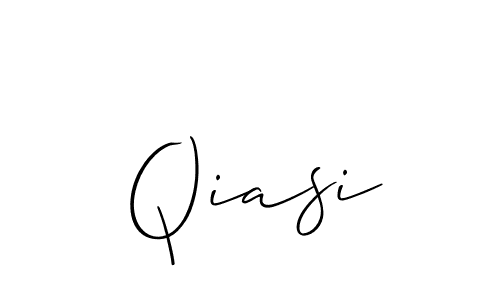 You can use this online signature creator to create a handwritten signature for the name Qiasi. This is the best online autograph maker. Qiasi signature style 2 images and pictures png
