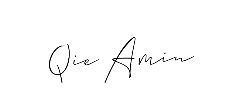 This is the best signature style for the Qie Amin name. Also you like these signature font (Allison_Script). Mix name signature. Qie Amin signature style 2 images and pictures png