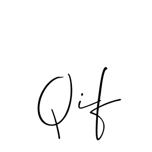 It looks lik you need a new signature style for name Qif. Design unique handwritten (Allison_Script) signature with our free signature maker in just a few clicks. Qif signature style 2 images and pictures png