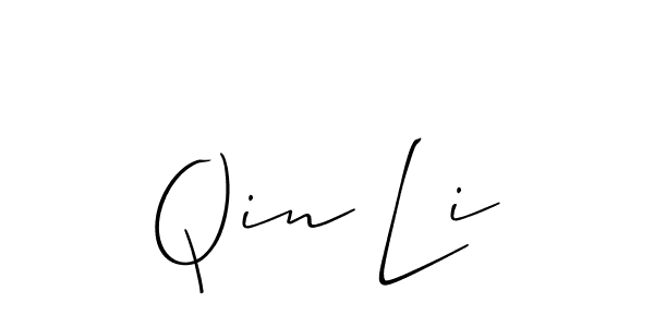 Once you've used our free online signature maker to create your best signature Allison_Script style, it's time to enjoy all of the benefits that Qin Li name signing documents. Qin Li signature style 2 images and pictures png